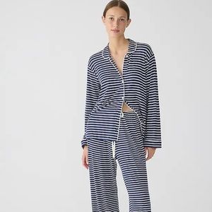 J.Crew long sleeve striped pajama set